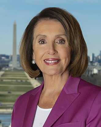 Official portrait of Rep. Nancy Pelosi